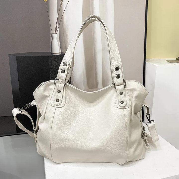 Demi | Large soft leather bag