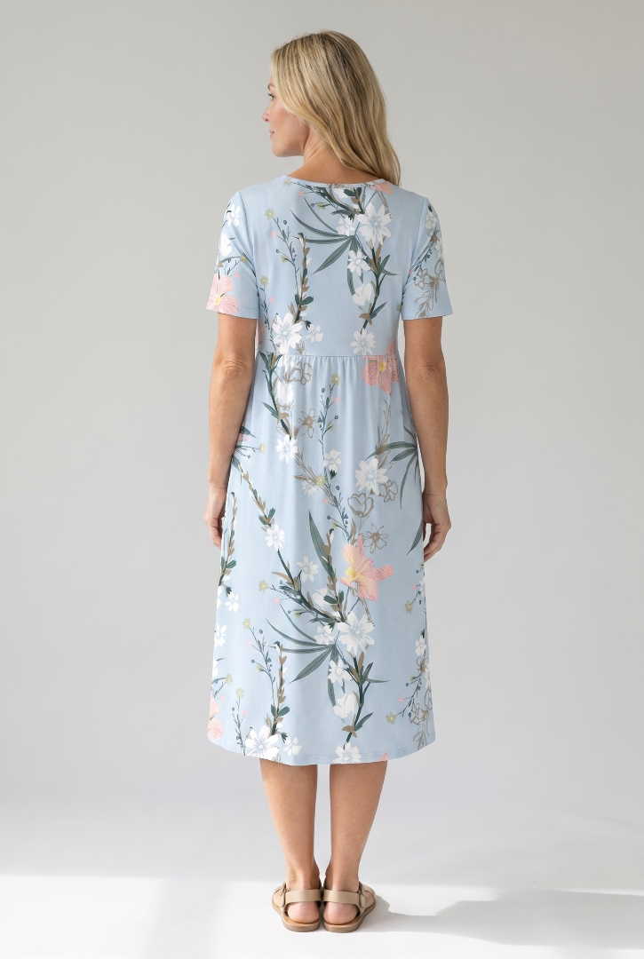Jacqueline | Printed Floral Midi